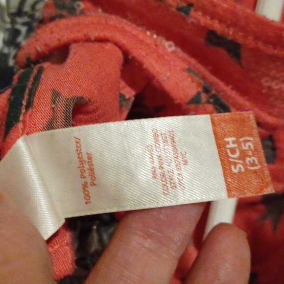 No Boundaries Sleeveless Tank Shiny Sequin Red With Stars - Size Small - Picture 7 of 7